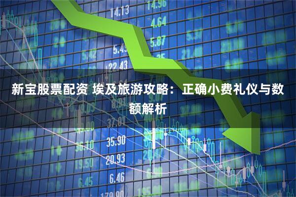 新宝股票配资 埃及旅游攻略：正确小费礼仪与数额解析